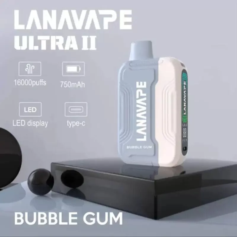 LANA ULTRA II 16,000 Puffs - Starter Kit (Battery + Cartridge) / Jasmine Long Jing - Image 3
