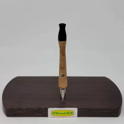 8mm OD in Caucasian Walnut burl/Purple Narra MP By Aezhenn Wood
