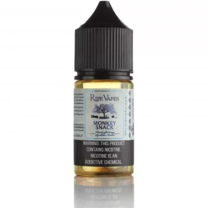 MONKEY SNACK BY RIPE VAPES SALTS – 30ML – 30MG/50MG - Vape Product, Vape Product