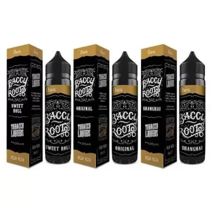 Baccy Roots 50ml Shortfill E-Liquid | Tobacco Vape Juice