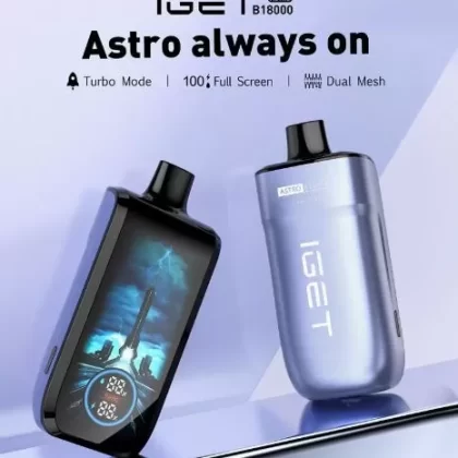 Iget Astro B18000 Disposable Vape (18,000 Puffs)
