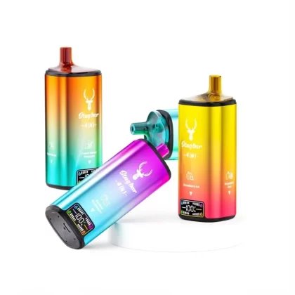 Stag Bar 4 in 1 80000 Puffs 80k Vape – Four Flavors EU - Blueberry Ice & Mixed Berries & Blue Razz Ice & Blueberry Raspberry Ice, Watermelon Ice & Strawberry Watermelon & Watermelon Bubble G (A66D4F)