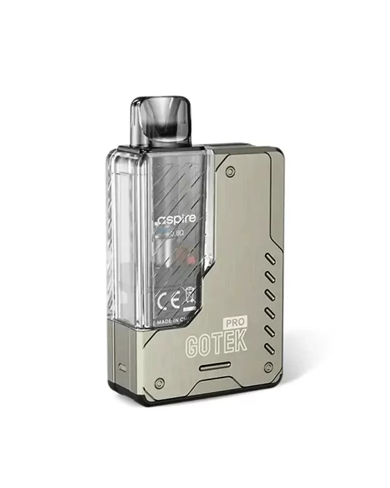 Aspire Gotek Pro Kit - 1500mAh - Stainless Steel - Image 2