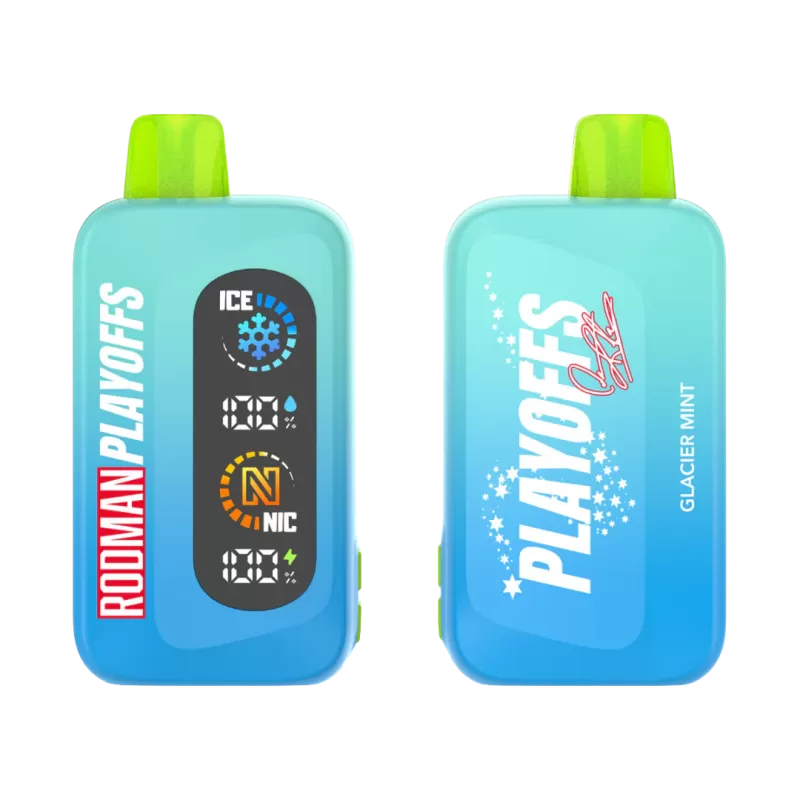 RODMAN PLAYOFFS 50K Ice & Nic Control Disposable Device - 50,000 Puffs - Watermelon Apple - Image 2