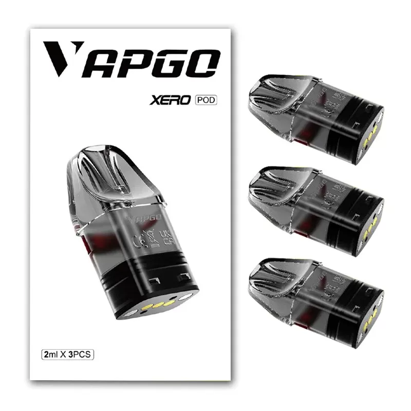 VAPGO XERO Replacement Pod Cartridge (3pcs/pack) - Ecigpremium