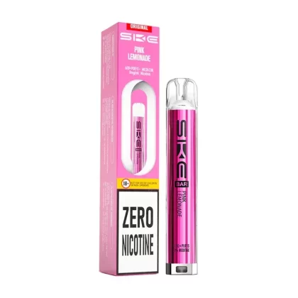 SKE Bar 600 Zero Nicotine Prefilled Pod Kit Pink Lemonade - Strength#20mg (7D307F)