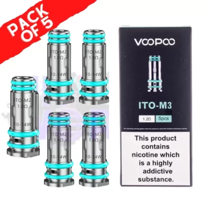 VooPoo ITO Replacment M3 Coil 1.0 ohm resistance