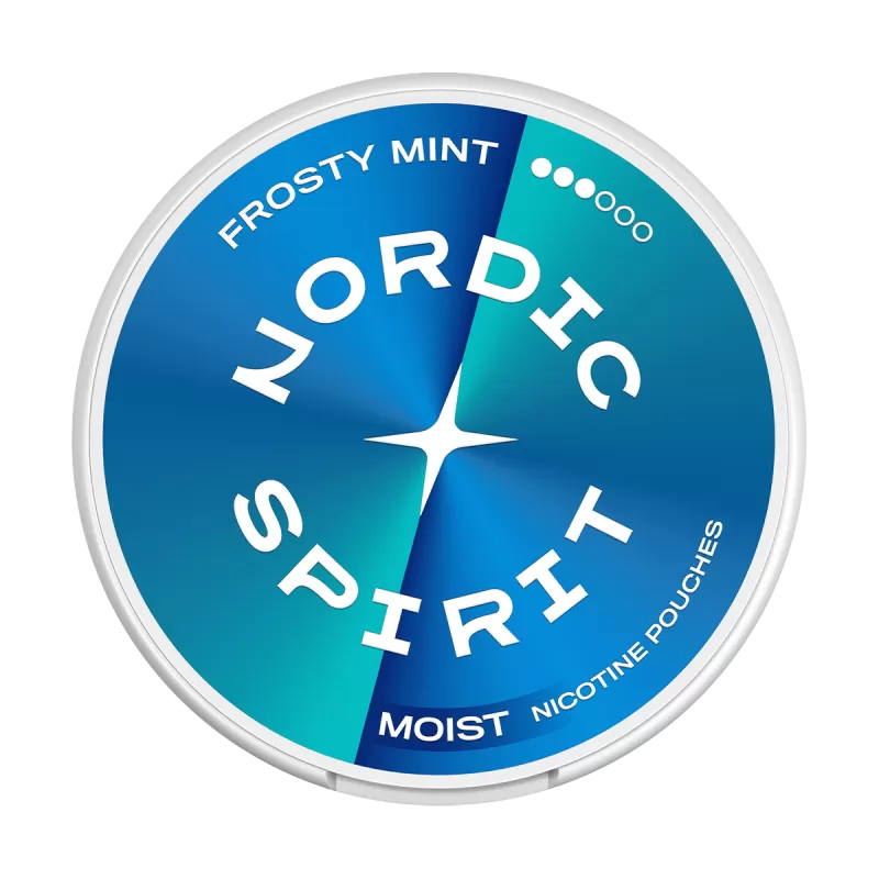 Frosty Mint Nordic Spirit Nicotine Pouches - 12mg - Vape Product - Image 2
