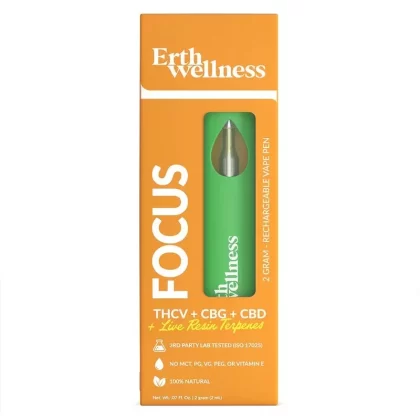 Erth Wellness | Live Resin CBD Rechargeable Vape Pen – 2g