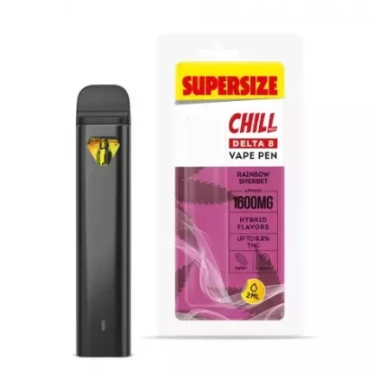 Rainbow Sherbert – Delta 8 THC – Disposable – Chill – 1600mg - Ejuicewarehouse