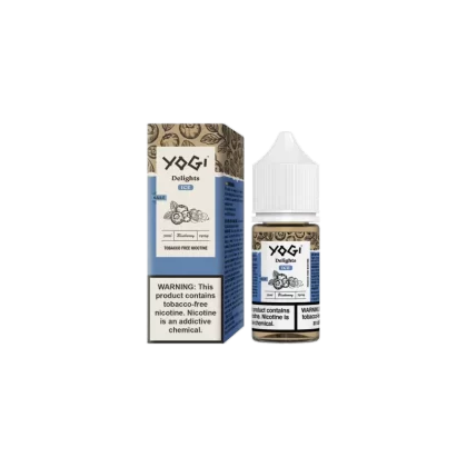 Blueberry CHILLED by Yogi Delights SALT Vape e-liquid 30mL - Beyondvape