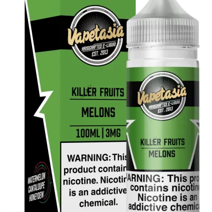 Vapetasia - Killer Fruits Melons - 100ML E-Liquid - 0MG