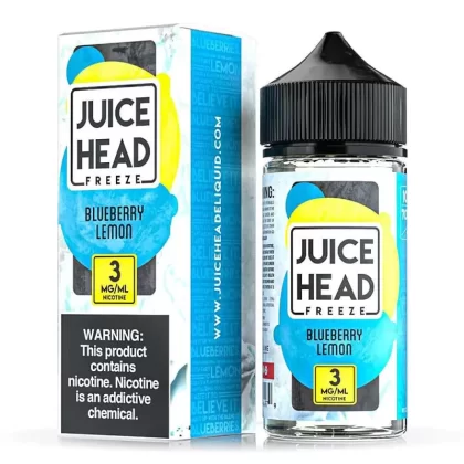 JUICE HEAD FREEZE – BLUEBERRY LEMON 100ML - Vape Product, Vape Product (E99353)