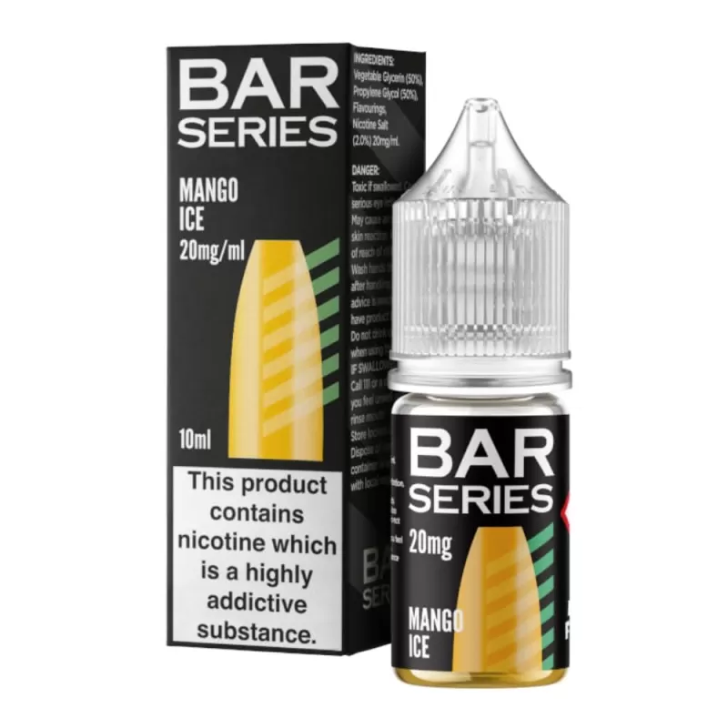 Mango Ice Nic Salt E-Liquid by Bar Series (10ml) - 20mg