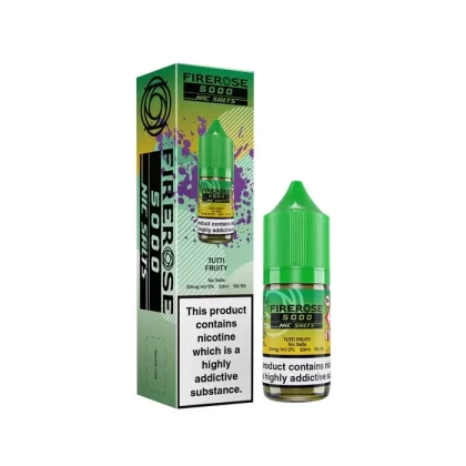 Tutti Fruity Nic Salt E-Liquid by Firerose 5000