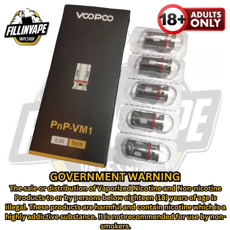 Voopoo PnP Series Coils - VM3 0.45 (25-35w) / 1pc - Image 2