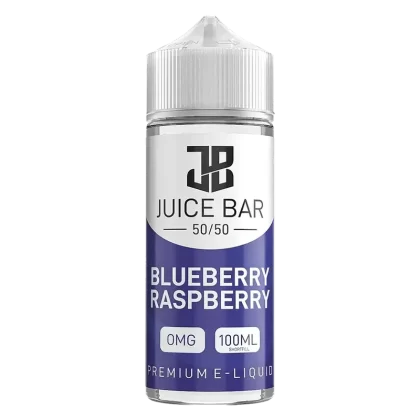 Juice Bar Blueberry Raspberry 100ml Shortfill E-Liquid - Ecigpremium