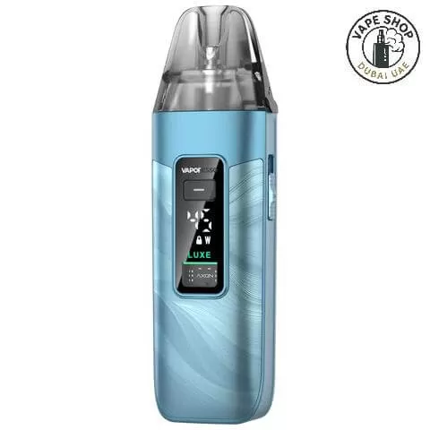 Vaporesso Luxe X3 Pod Kit 45W Buy in the UAE - Carbon Black, Fluid Blue - Image 3