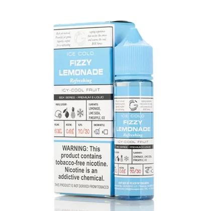 Glas Basix Fizzy Lemonade Vape e-Liquid 60mL - Vape Product, Vape Product (74C8FD)