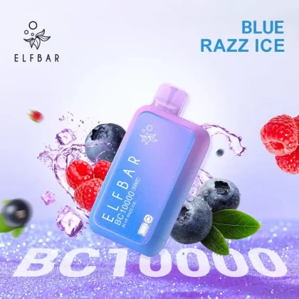 ELFBAR Disposable Vape BC10000 Blue Razz Ice