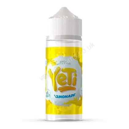 YeTi Lemonade E-Liquid Shortfill - Vapestreams Co