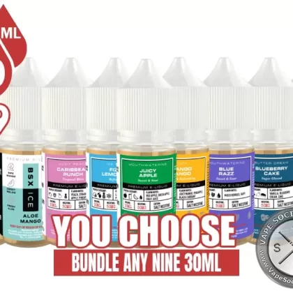 BSX Salt Bundle 9x30ml (270ml)
