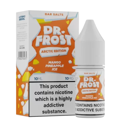 Dr Frost Arctic Edition Mango Pineapple Ice Nic Salt E-Liquid - 10 Pack - 20mg