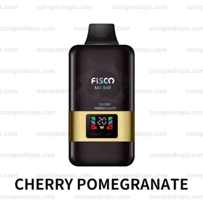 Fisco Max Bar 12000 Puffs – Cherry Pomegranate - Vape Store