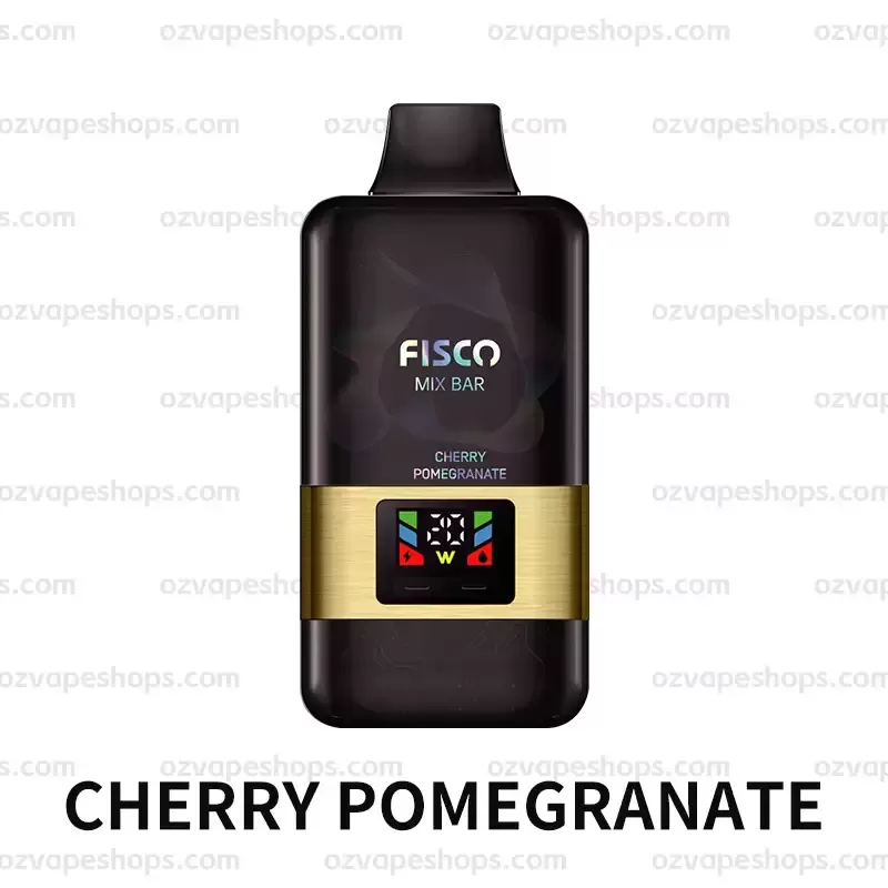 Fisco Max Bar 12000 Puffs – Cherry Pomegranate - Vape Store
