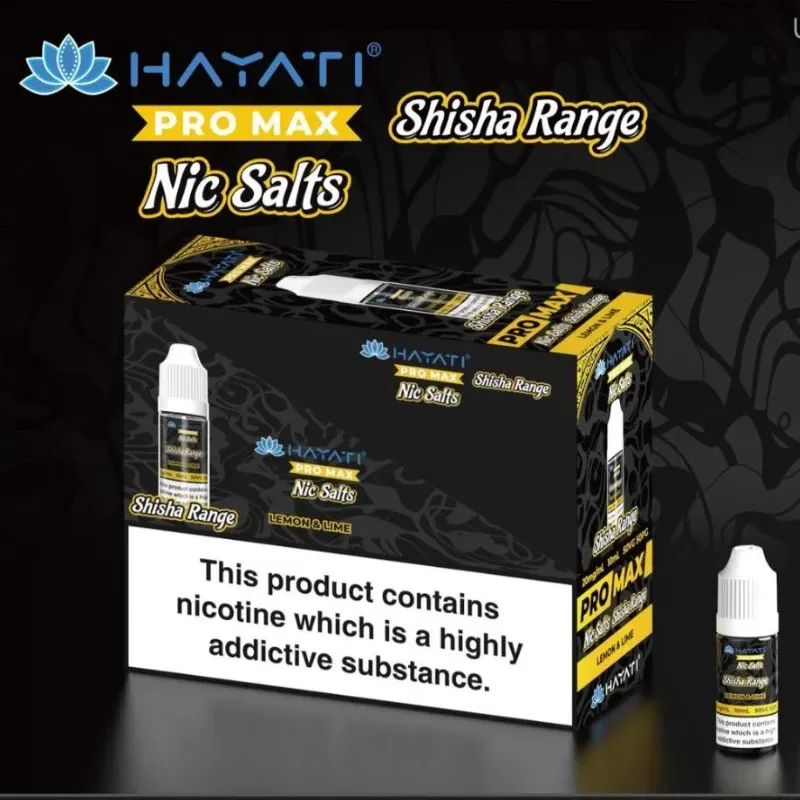 On The Beach Hayati Shisha Nic Salt Box Of 10