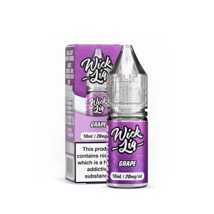 Wick Liq Bar Juice Grape 10ml Nic Salts E-Liquid - 20mg