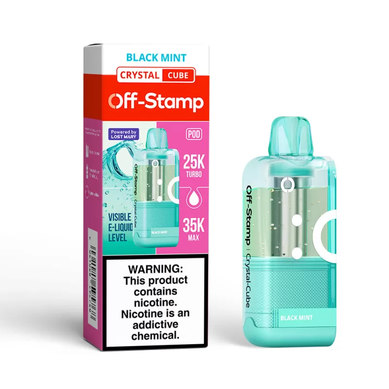 Off-Stamp X-CUBE Crystal Cube 35K Disposable POD Powered By LOST MARY – 35000 Puffs - Mountain Berry - Image 2