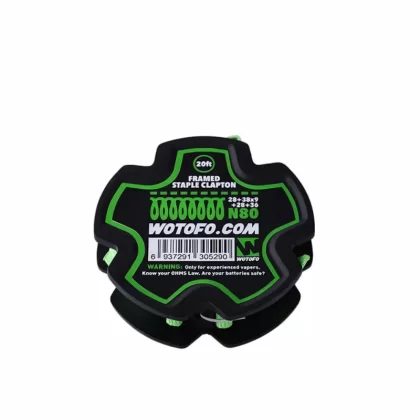 Wotofo Prebuilt Wire Spool 20ft Rebuildable Coil Wire - Bangvapeaustralia