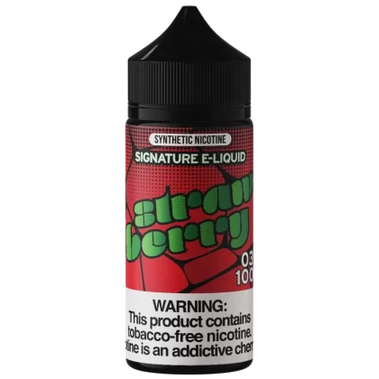 100ML | Straw Berry by Signature100 TFN - Size#100ML TFN~Strength#03MG>06MG>12MG (6FF650)
