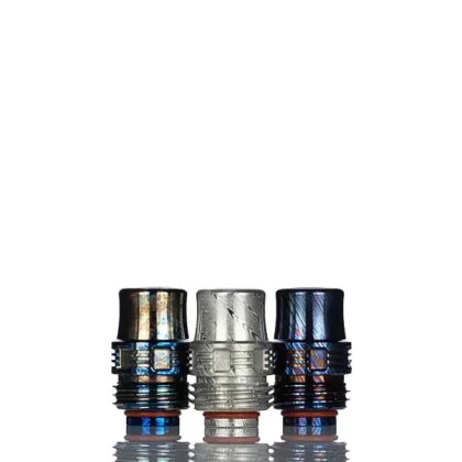 YG Creations SUP Integrated Boro Drip Tip (DISCONTINUED) - Titanium Flaming
