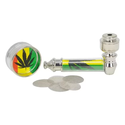 Stoner On The Go Kit – 2.5in - Design#God Made Grass>Amsterdamn>Rasta>Highlife>Leafy