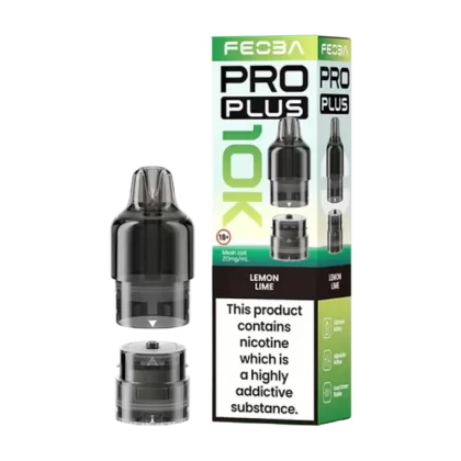 Feoba Pro Plus 10K Pods - Lemon Lime - Vapeshop Co