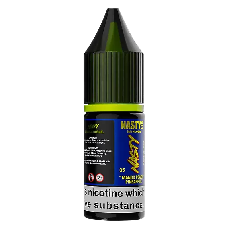 Nasty Liq Mango Peach Pineapple Nic Salt Vape Juice - Strength#10mg>20mg
