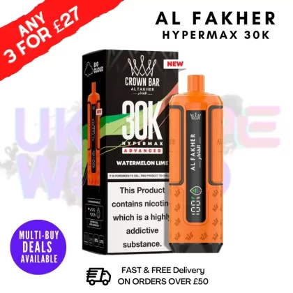 Watermelon Lime Al Fakher 30K HyperMax Pod Kit
