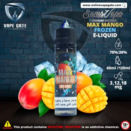 Frozen Max Mango E-Liquid - Sam Vapes