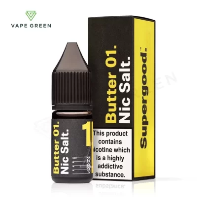 Butter 01 Nic Salt E-Liquid by Supergood - Eliquidsupply