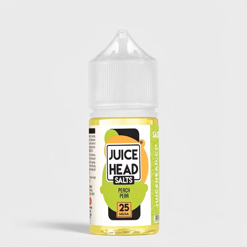 Juice Head Salts Peach Pear 30mL Salt Nic E-Juice - Vape Product, Vape Product (D3B57E)