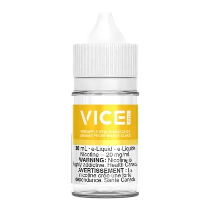 Vice Salt Nic E-Liquid – Pineapple Peach Mango Ice 30ml - 12mg/ml, 20mg/mL