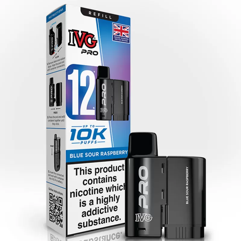 IVG PRO 12 Refill POD 10mg - Fizzy Orange - Image 3