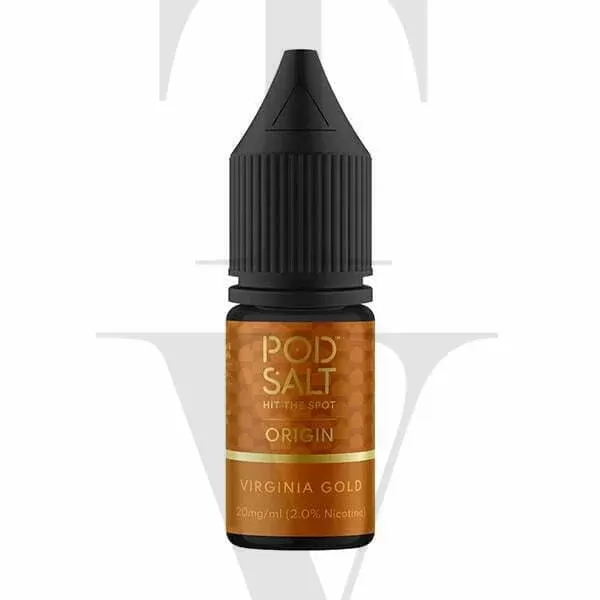 POD SALT ORIGIN VIRGINIA GOLD NIC SALT E-LIQUID