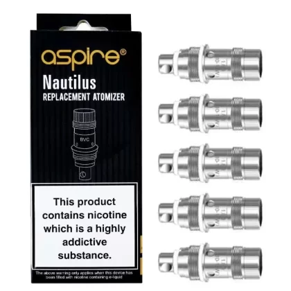Aspire Nautilus BVC Coils - Resistance#0.7 Coil>1.6 Coil>1.8 Coil