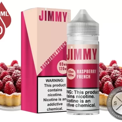 Raspberry French Jimmy The Juice Man 120ml