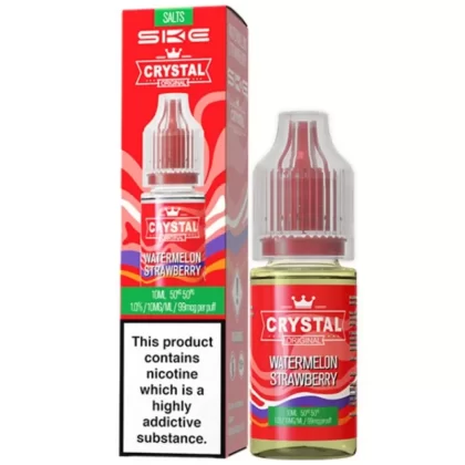 Watermelon Strawberry Nic Salt E-Liquid Original Series by SKE Crystal (10ml) - 20mg