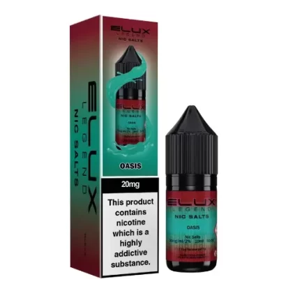 Elux Legend Oasis Nic Salt E-Liquid - Nicotine Strength#5mg>10mg>20mg