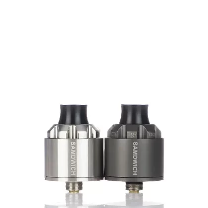 Dovpo x Across Samdwich 22mm Single Coil RDA (DISCONTINUED) - Stainless Steel